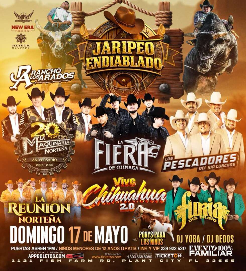 La Maquinaria Nortena-La Fiera de Ojinaga-Los Pescadores del Rio Conchos-La Reunion Nortena-La Furia del Bravo-Vive Chihuahua 2.0-Rancho Los Arados