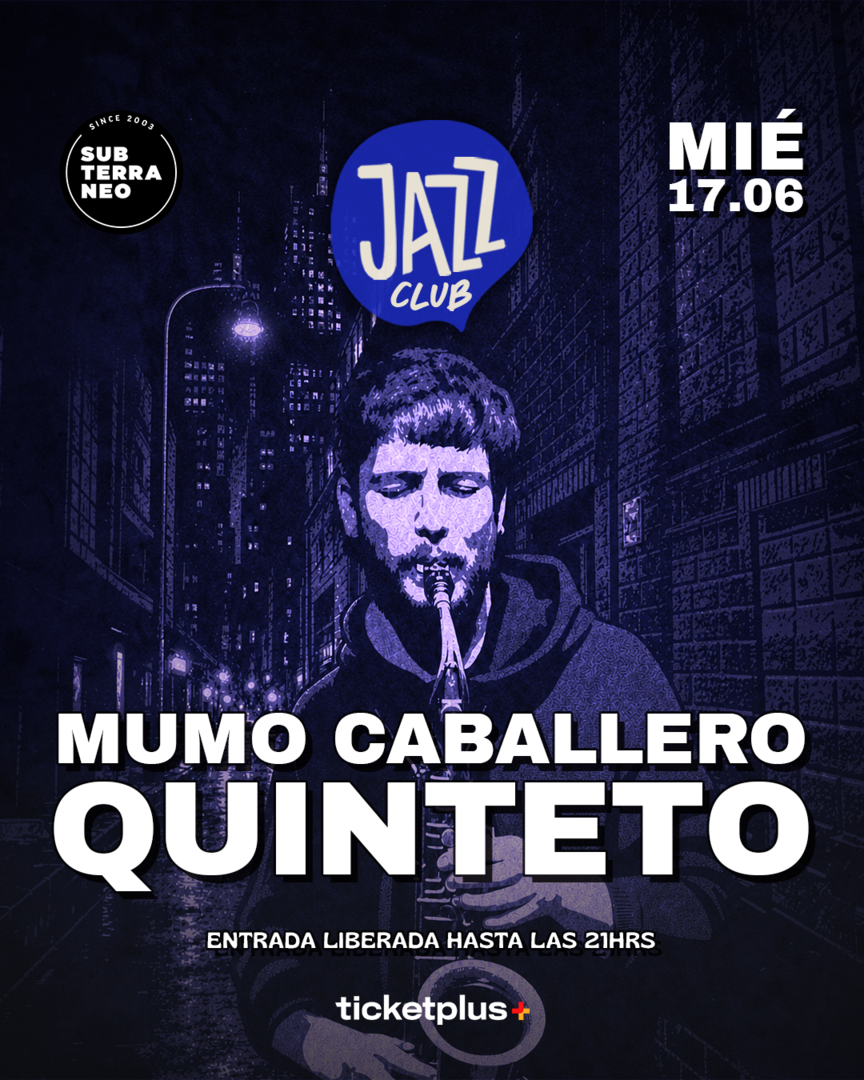 JAZZ CLUB 🎵 MIÉRCOLES 17 JUNIO ★ Club Subterráneo