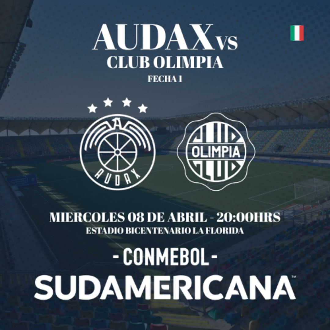 Audax Italiano vs Club Olimpia / CONMEBOL Sudamericana / Fecha 1 - Fase de Grupos