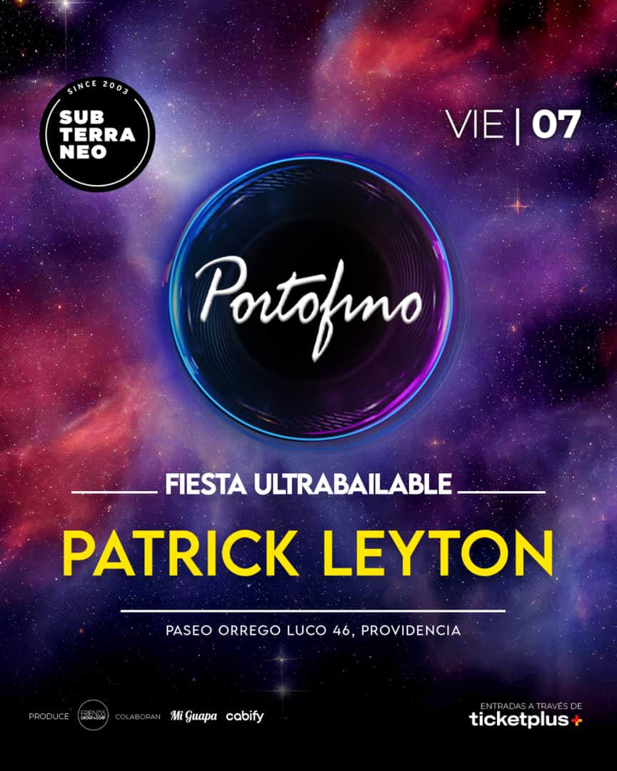 PORTOFINO Full ultrabailable ★ VIERNES 07 AGOSTO ★ Club Subterráneo (+23)
