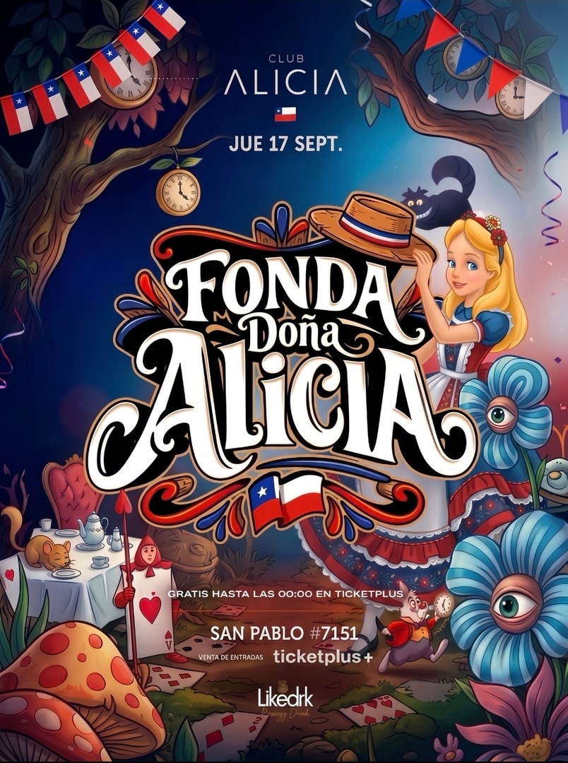 FONDA DOÑA ALICIA - JUEVES 17 DE SEP - 23:00