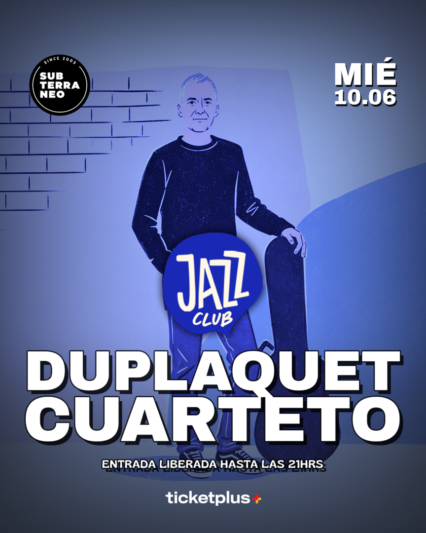 JAZZ CLUB 🎵 MIÉRCOLES 10 JUNIO ★ Club Subterráneo