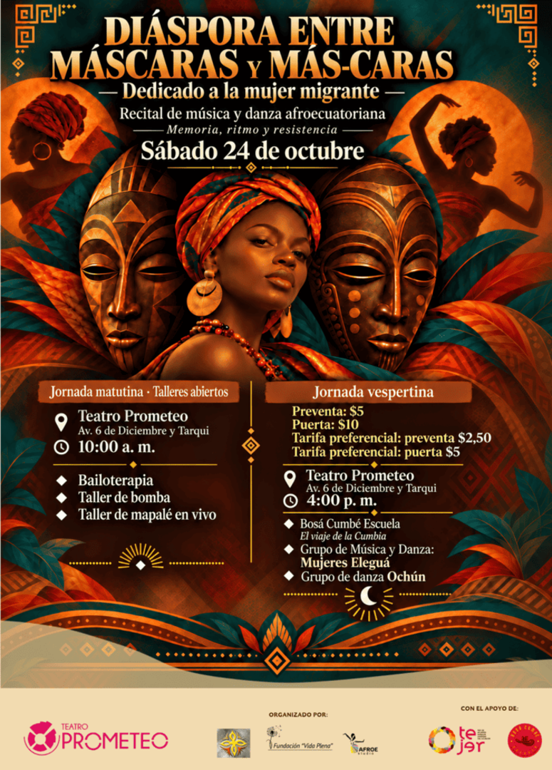 Diaspora entre máscaras y máscaras