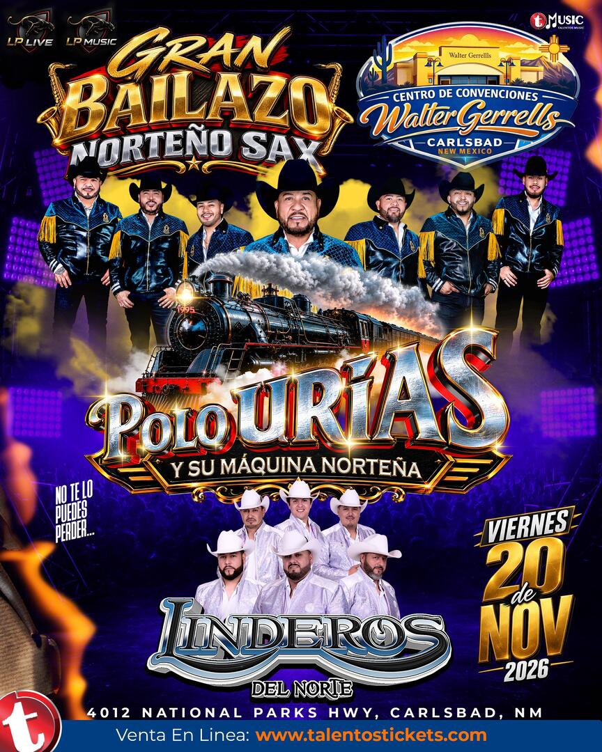 Polo Urias y Su Maquina Norteña en Carlsband, Nuevo Mexico