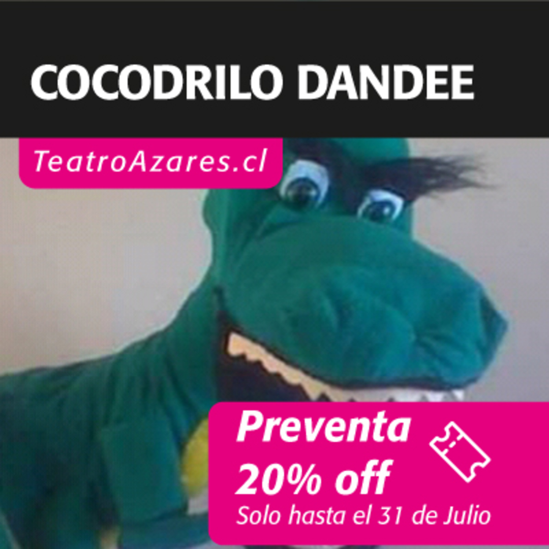 COCODRILO DANDEE - CICLO DE TÍTERES PARA LA FAMILIA 2026