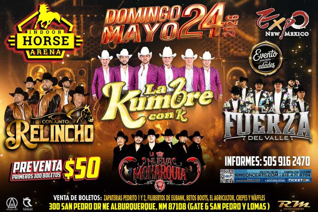 La Kumbre con K-Conjunto Relincho-La Fuerza del Valle-Indoor Horse Arena