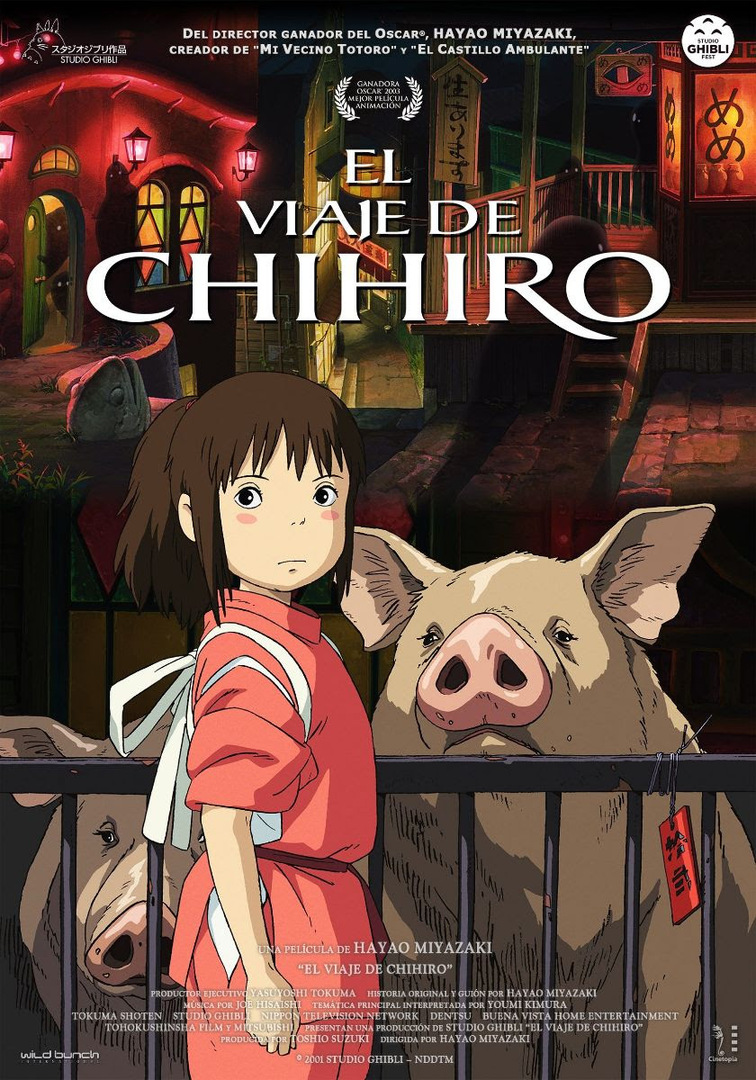 El viaje de Chihiro (Mundo Ghibli)
