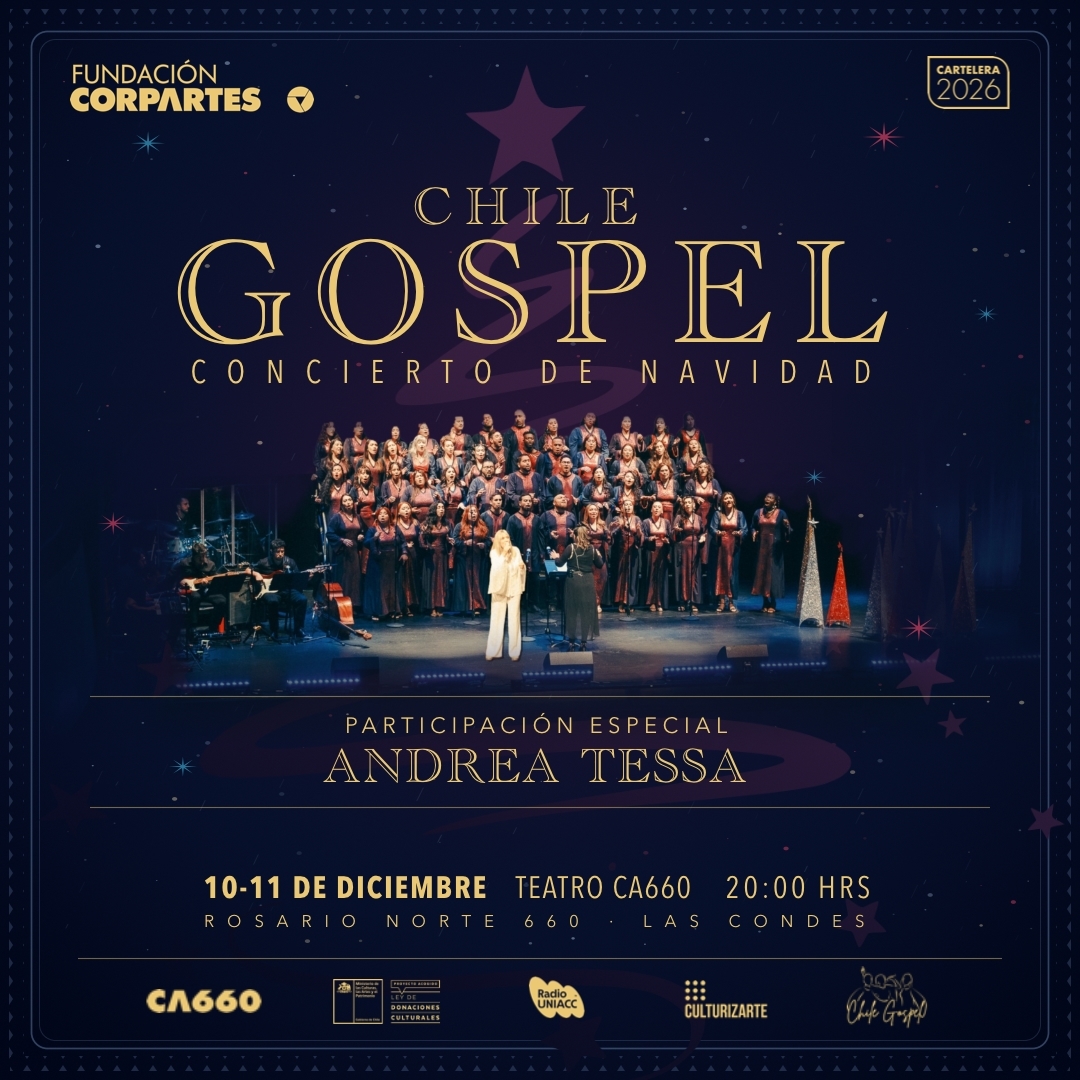 Concierto Navidad Chile Gospel | Teatro CA660 Santiago 