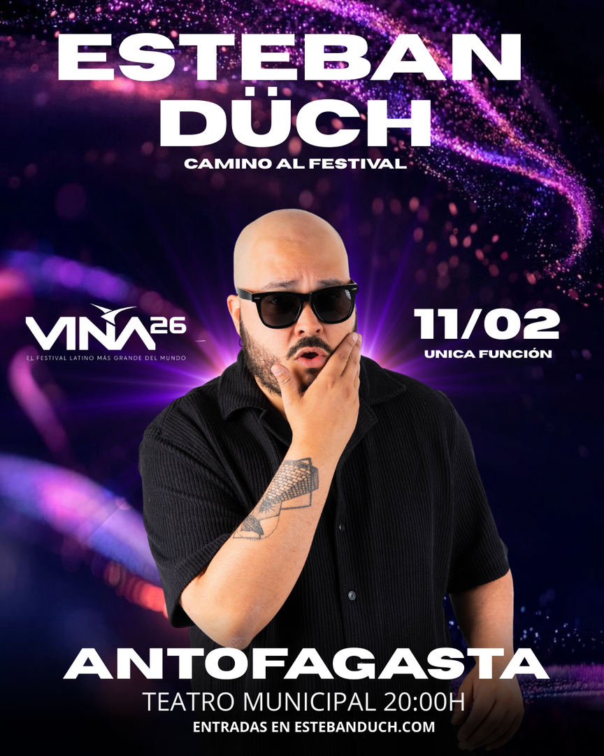 Esteban Düch en Teatro Municipal de Antofagasta