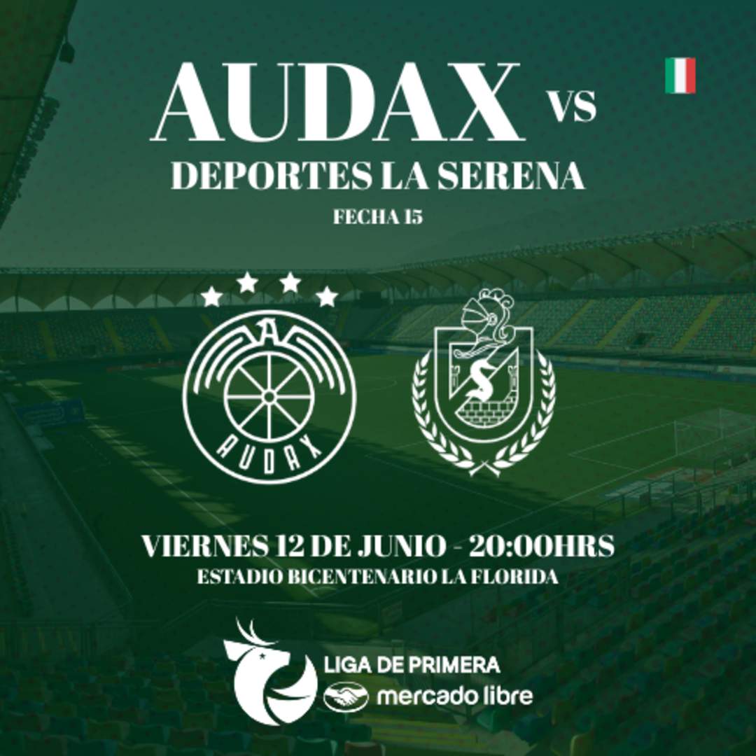Audax Italiano vs Deportes la Serena / Liga de Primera Mercado Libre / Fecha 15
