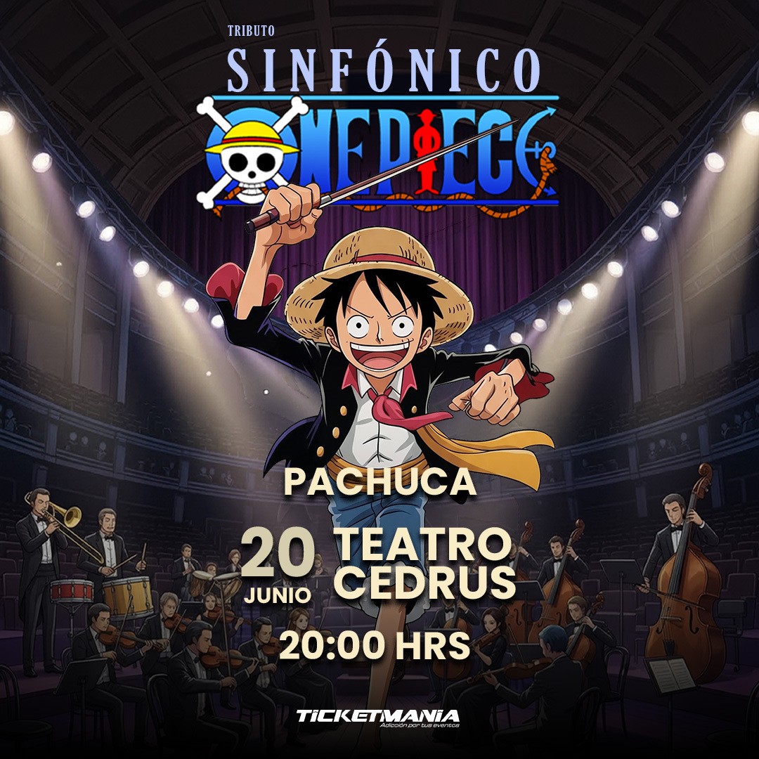 One Piece Tributo Sinfonico en Pachuca