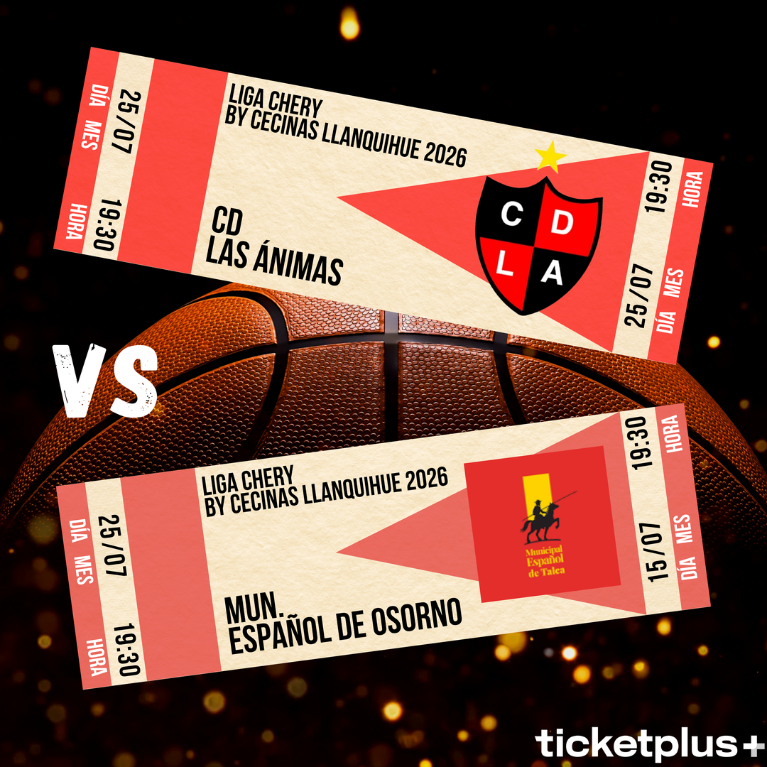 CD Las Animas vs Español de Osorno - LNB - Liga Chery de Clasura by Cecinas Llanquihue 2026