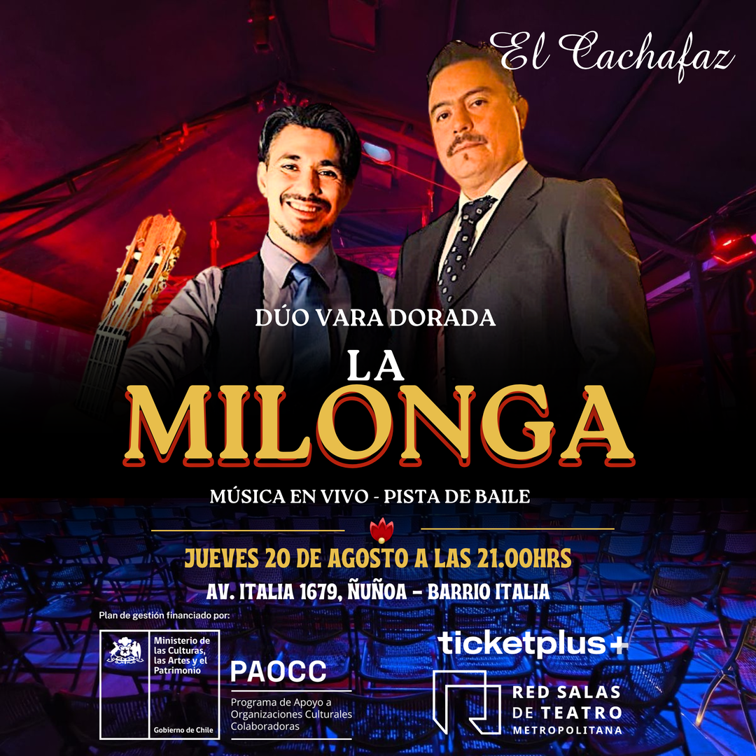 Milonga Jueves 13 Agosto 21hrs 