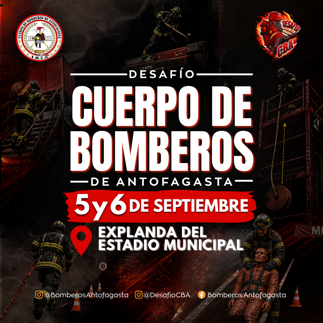 Desafío Cuerpo de Bomberos de Antofagasta 2026