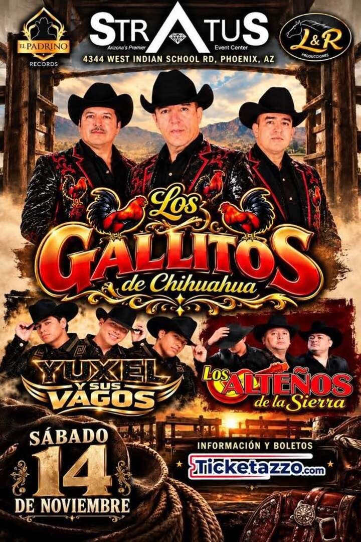 Los Gallitos de Chihuahua en el Stratus de Phoenix, Az