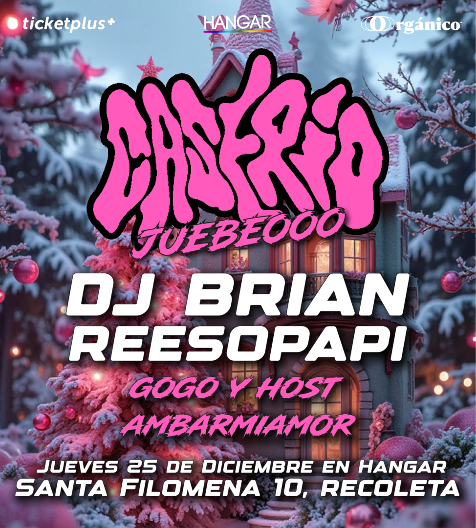JUEVEOOO! en Caserío fiesta 25 de Diciembre en Hangar bellavista