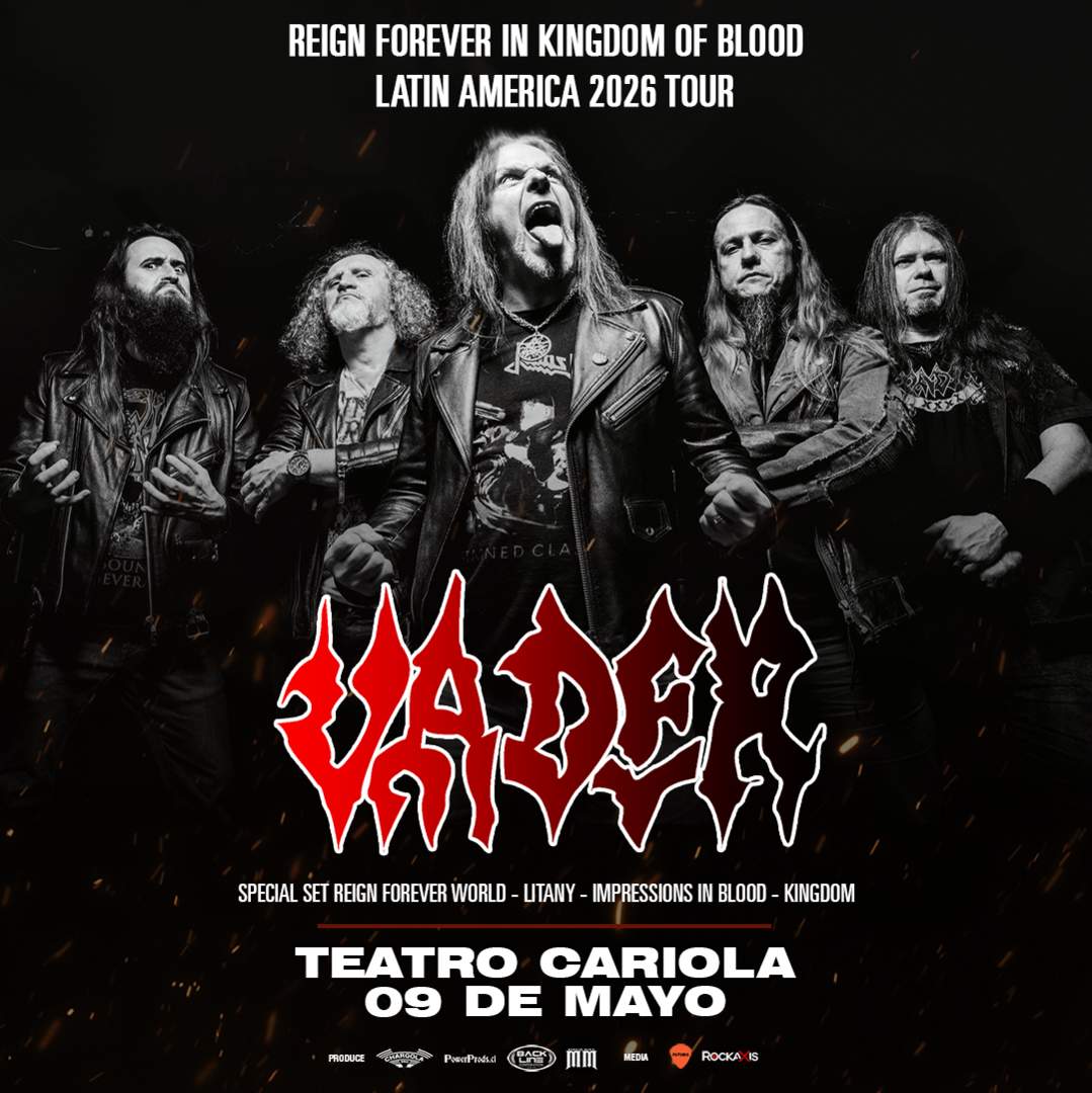 VADER - REIGN FOREVER IN KINGDOM OF BLOOD LATIN AMERICA 2026 TOUR