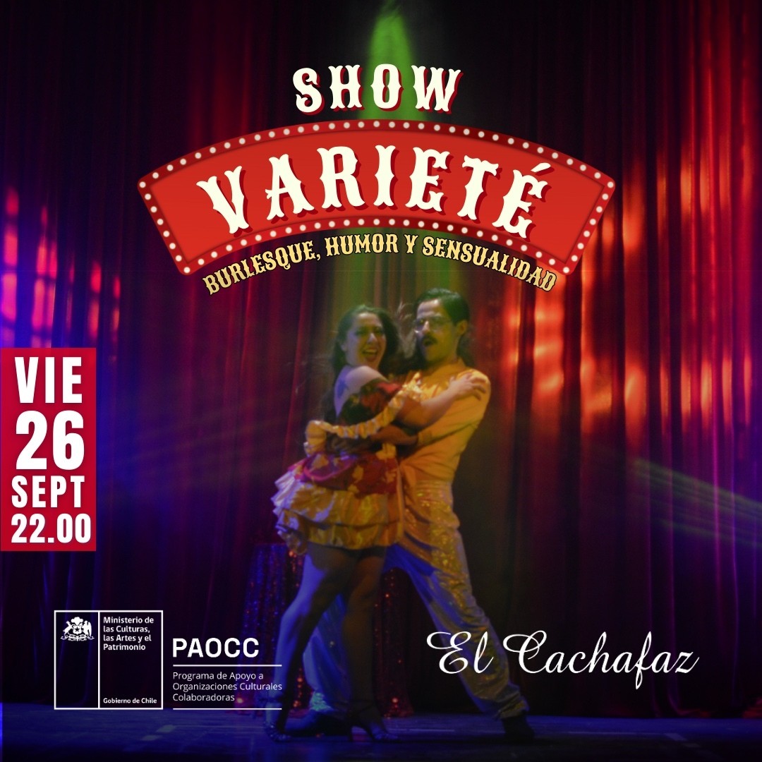 Variete Viernes 26 de Septiembre 22 hrs