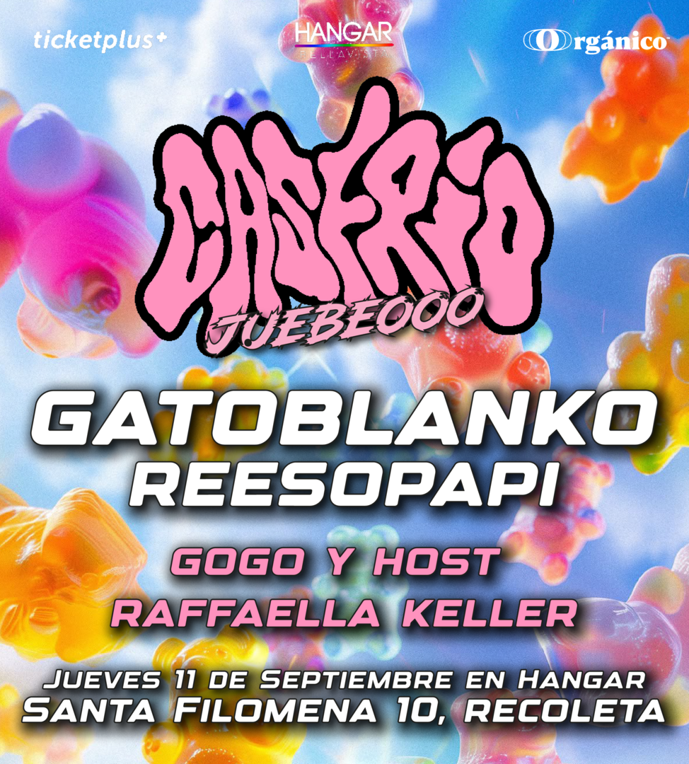 JUEBEOO en Caserío Jueves 11 de Septiembre en Hangar bellavista