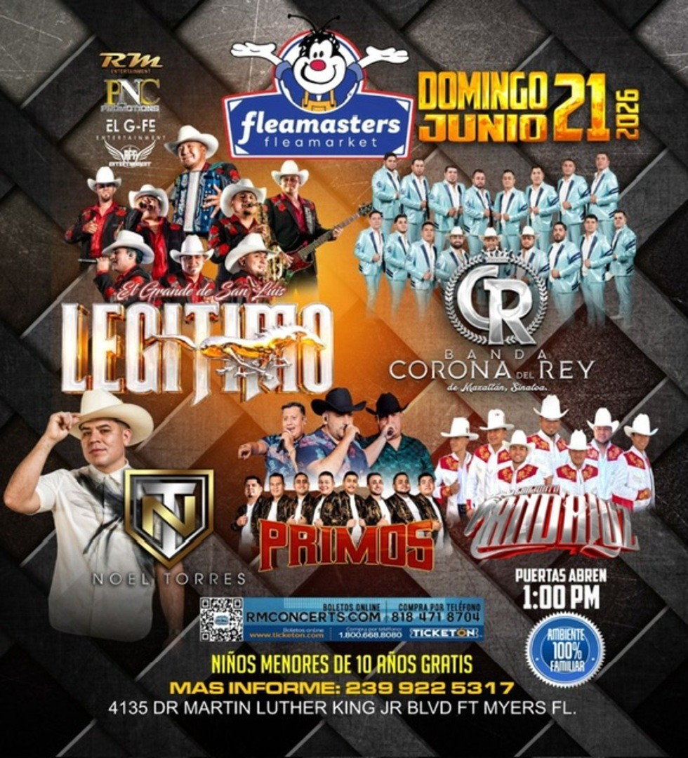 Legitimo El Grande de San Luis-Banda Corona del Rey-Noel Torres-Primos-Conjunto Anda Luz-Fleamasters