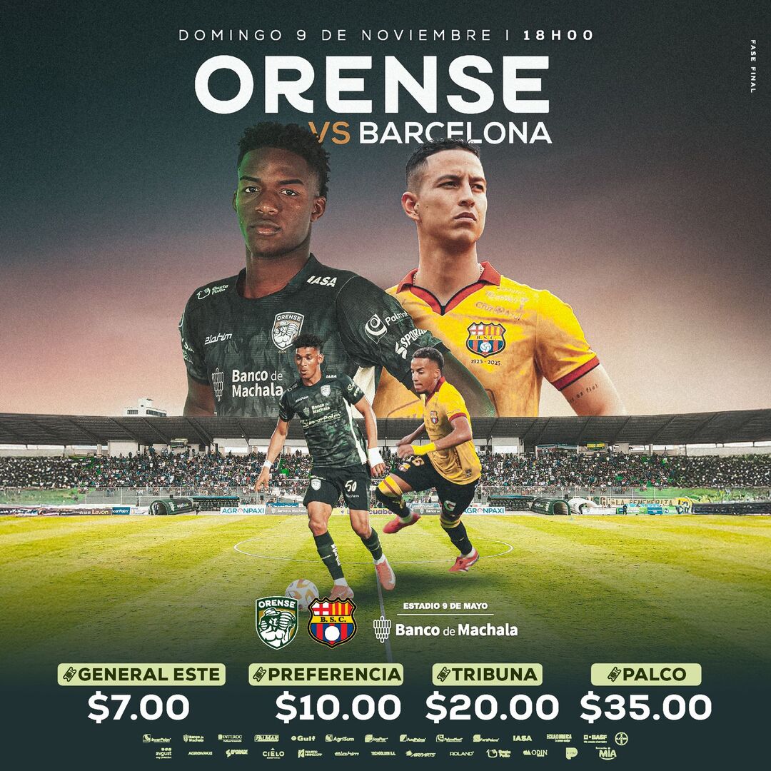 ORENSE vs. BARCELONA (hexagonal)