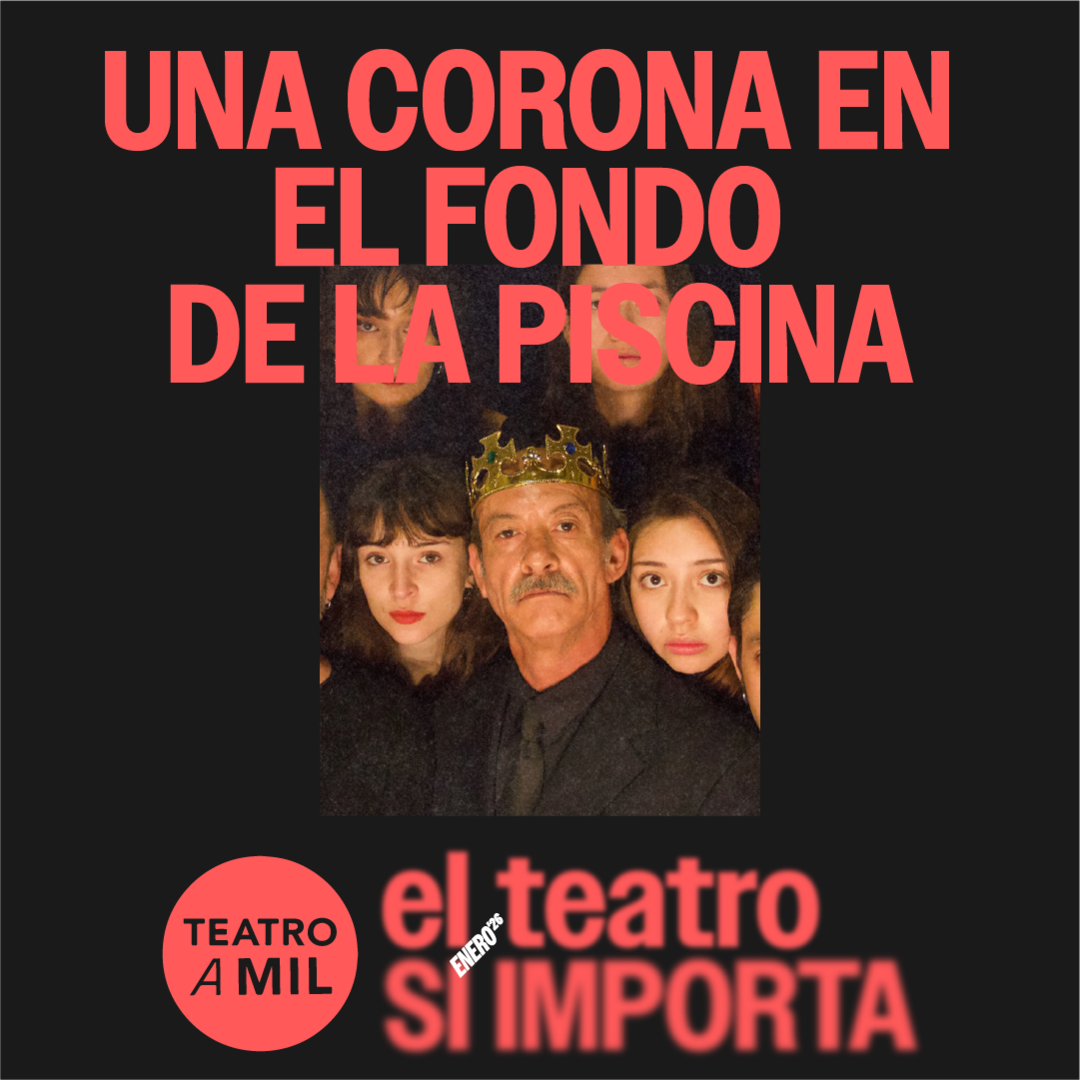 UNA CORONA EN EL FONDO DE LA PISCINA