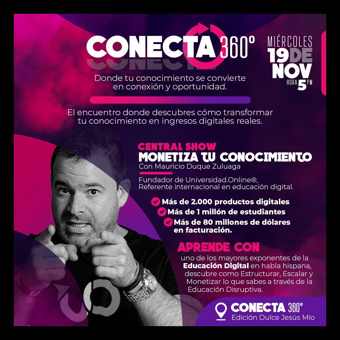 Conecta 360° - Mauricio Duque Zuluaga