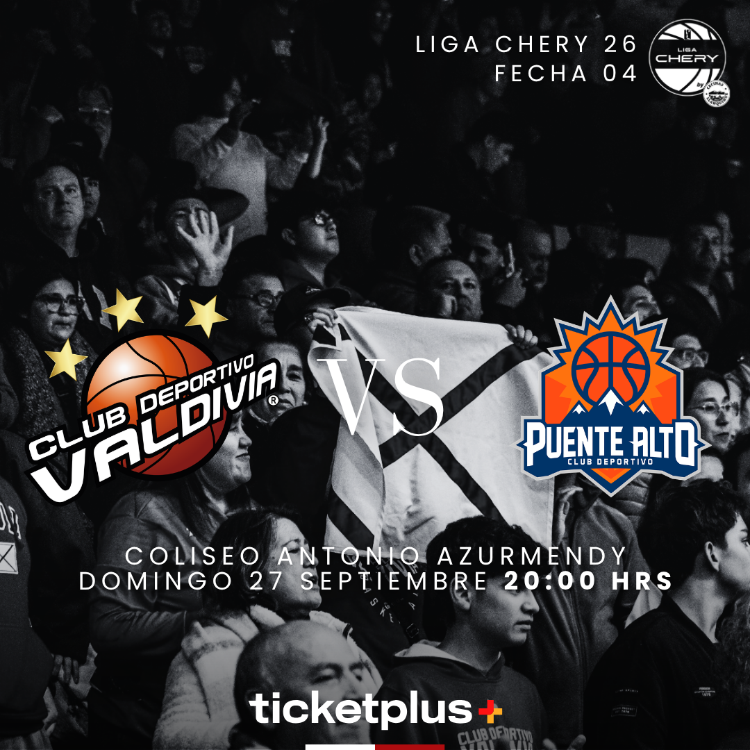 ⁠CD Valdivia vs Municipal Puente Alto / Liga CHERY by Cecinas Llanquihue 2026