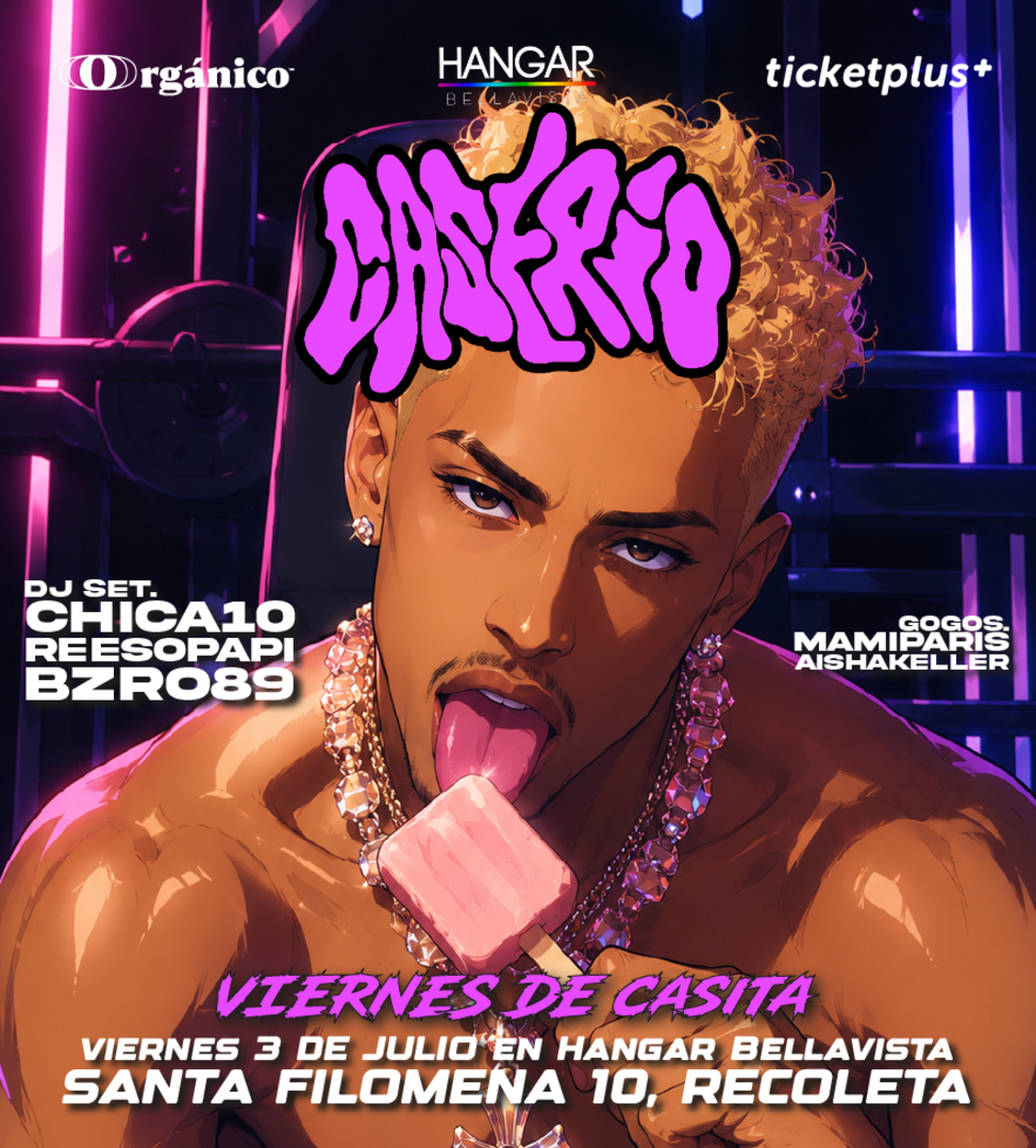 Viernes de Casita 🏠 En Caserio Fiesta Viernes 3 de Julio en Hangar Bellavista