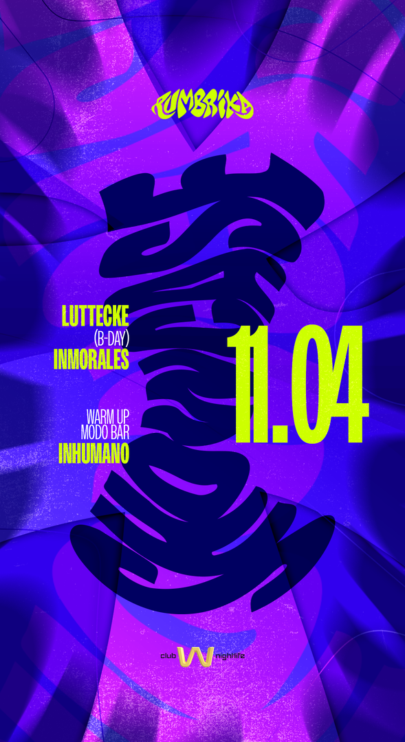 SHOWCASE / Pista Electrónica / 11 ABRIL / CLUB W