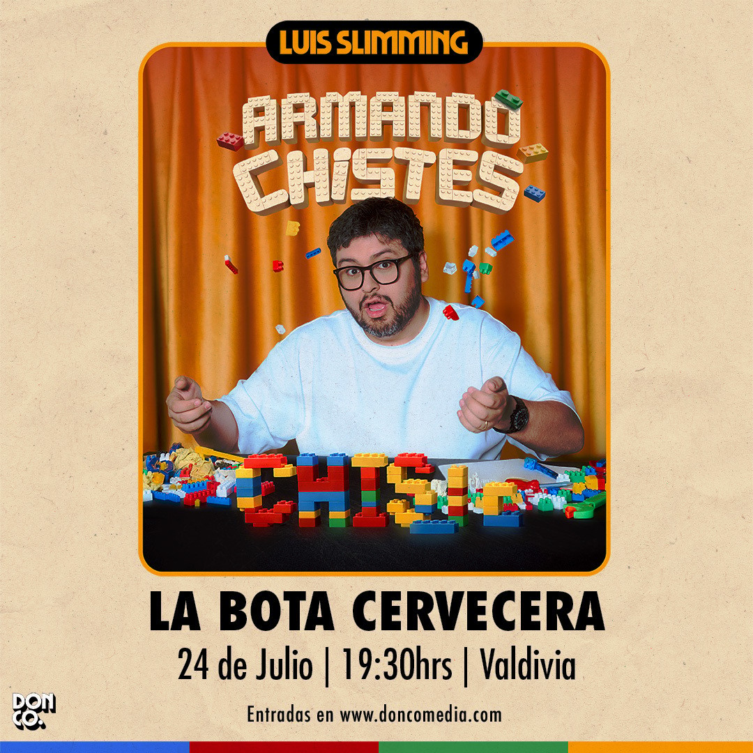 Luis Slimming / La Bota Cervecera / Valdivia / 24 de Julio / 19:30 horas