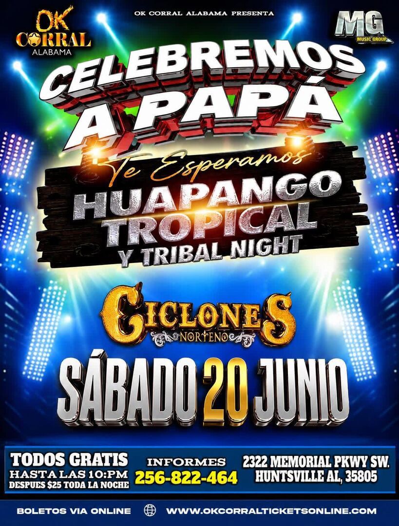 Huapango Tropical y Tribal Night-Celebrando a Papa