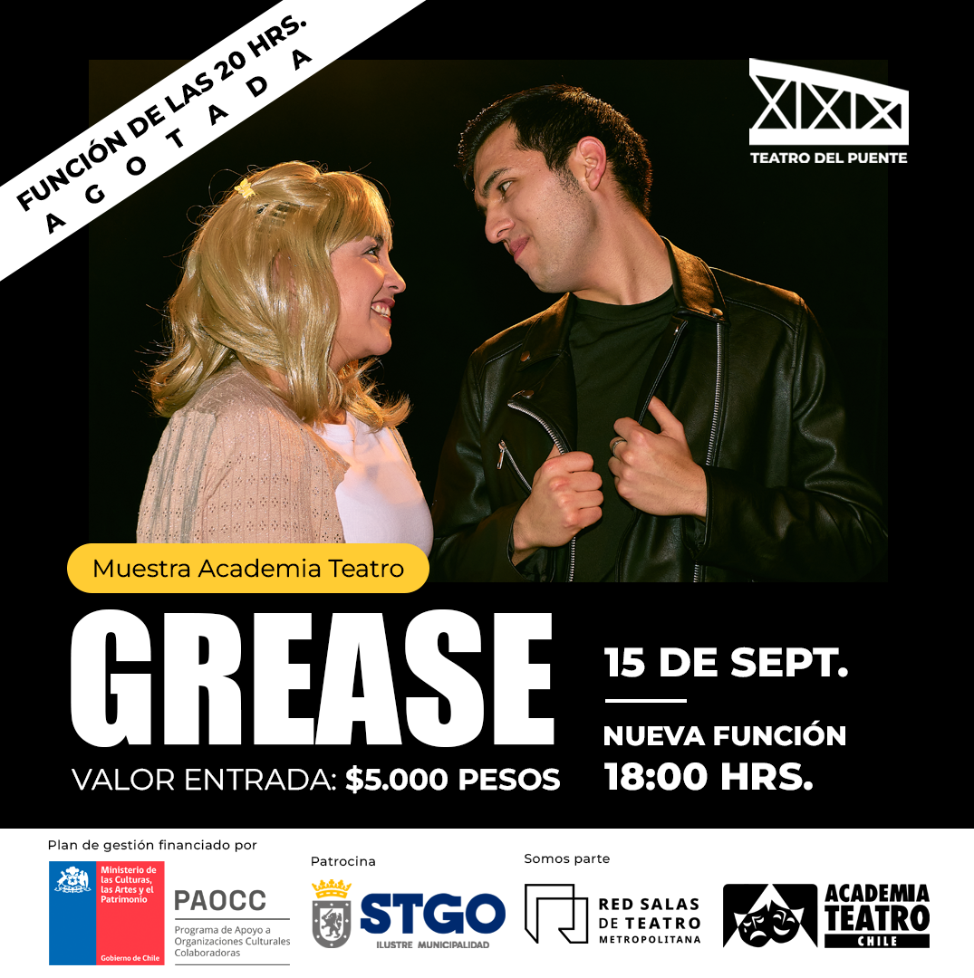GREASE El musical Academia Teatro Chile