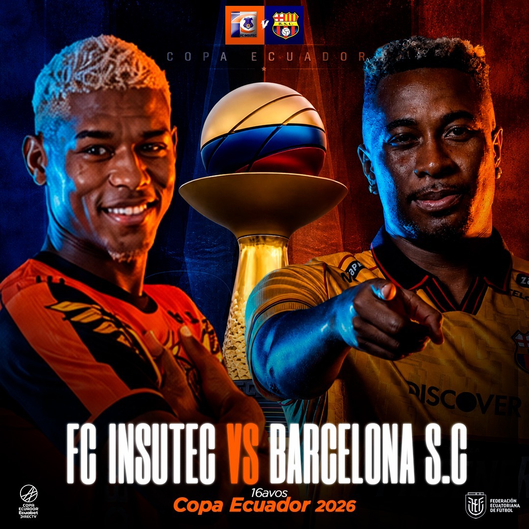 FC INSUTEC vs BARCELONA SC - Copa Ecuador 2026