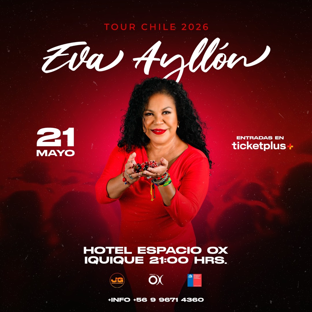 Eva Ayllón - Tour Chile 2026 - Iquique