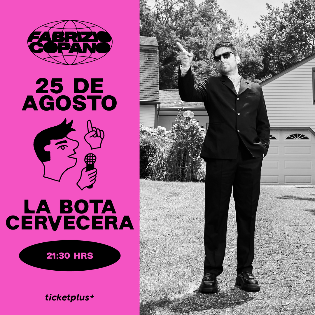 FABRIZIO COPANO / VALDIVIA / LA BOTA CERVECERA / 25 DE AGOSTO 21:30 HRS