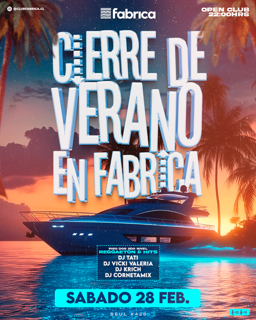 Club Fabrica Presenta @ Sábado 28 Febrero