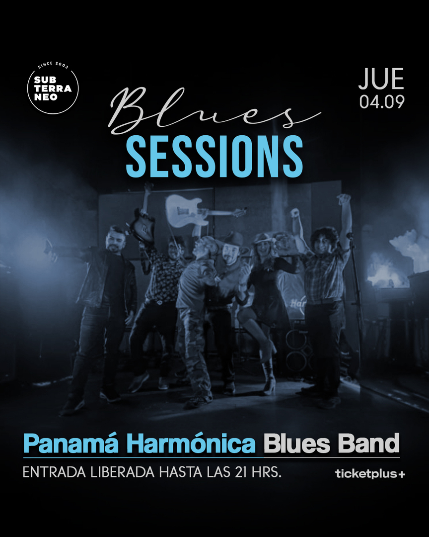 BLUES SESSIONS 🎵 JUEVES 04 SEPTIEMBRE ★ Club Subterráneo 