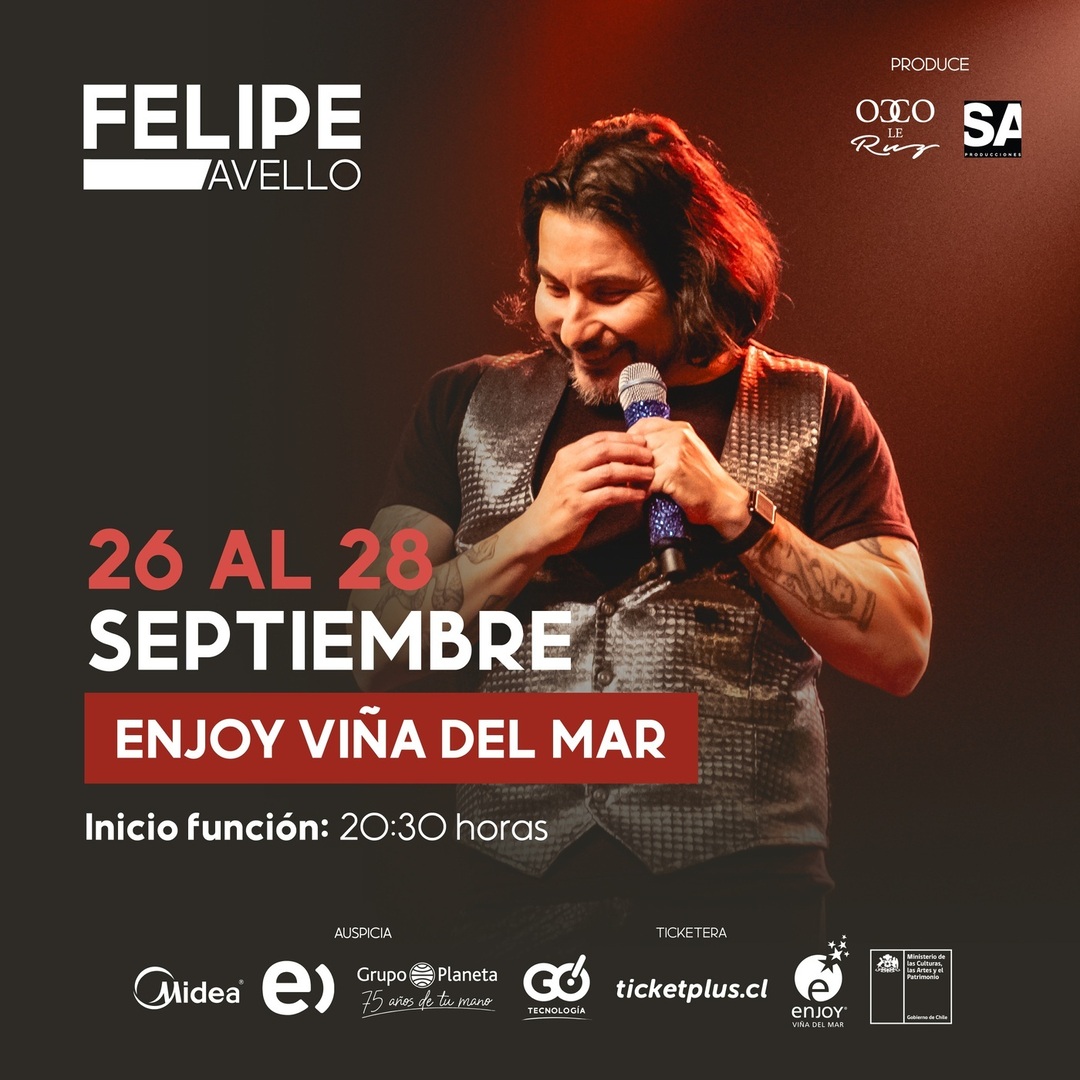 Felipe Avello en Enjoy Viña del Mar
