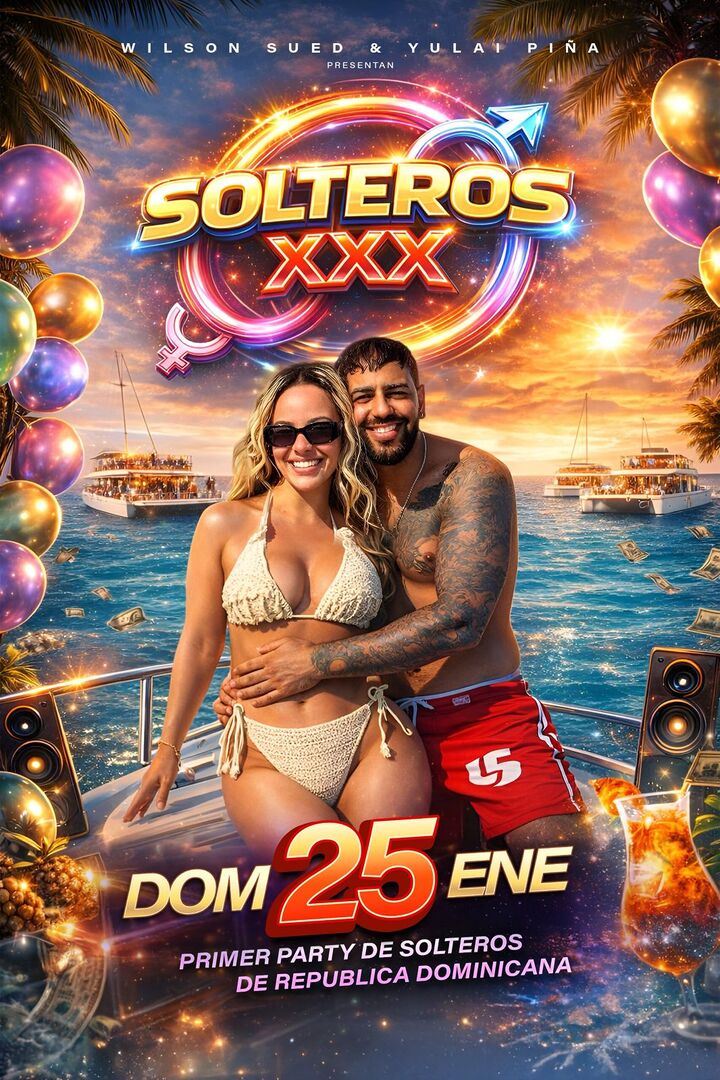 SOLTEROS BOAT PARTY Y AFTERPARTY