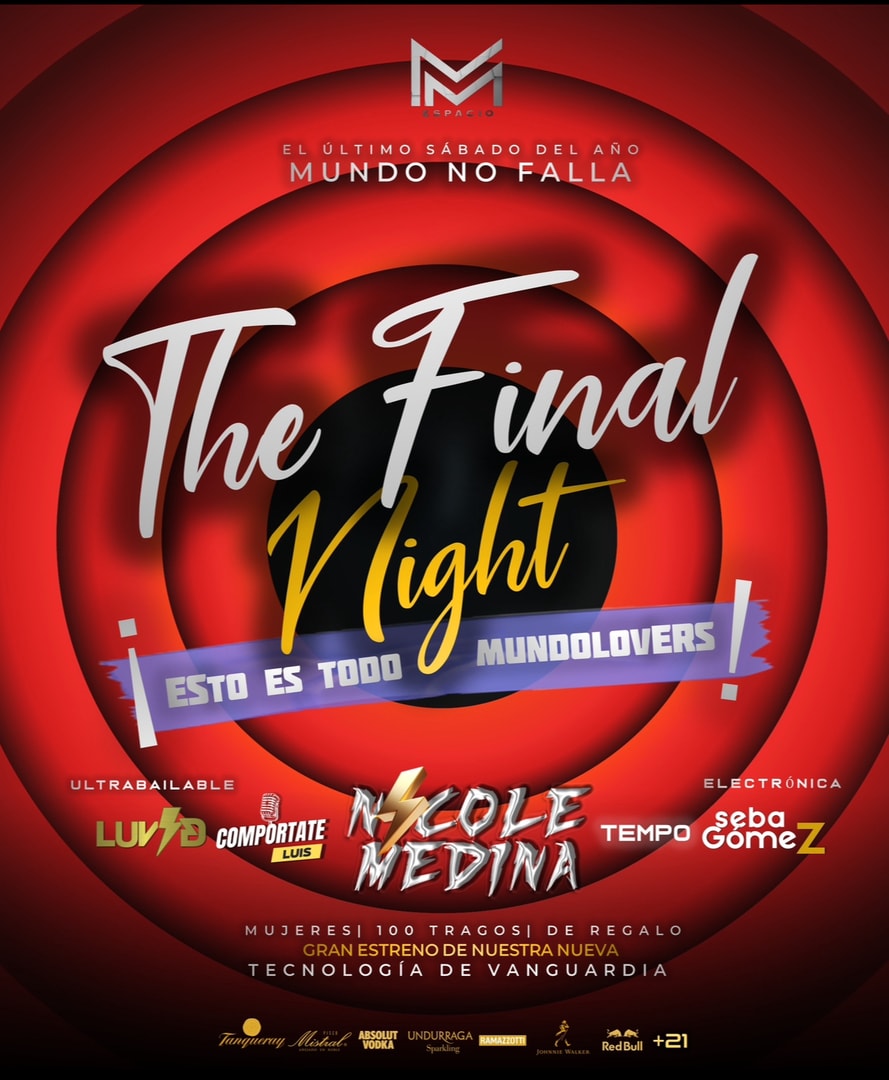 MUNDO ESPACIO presenta THE FINAL NIGHT