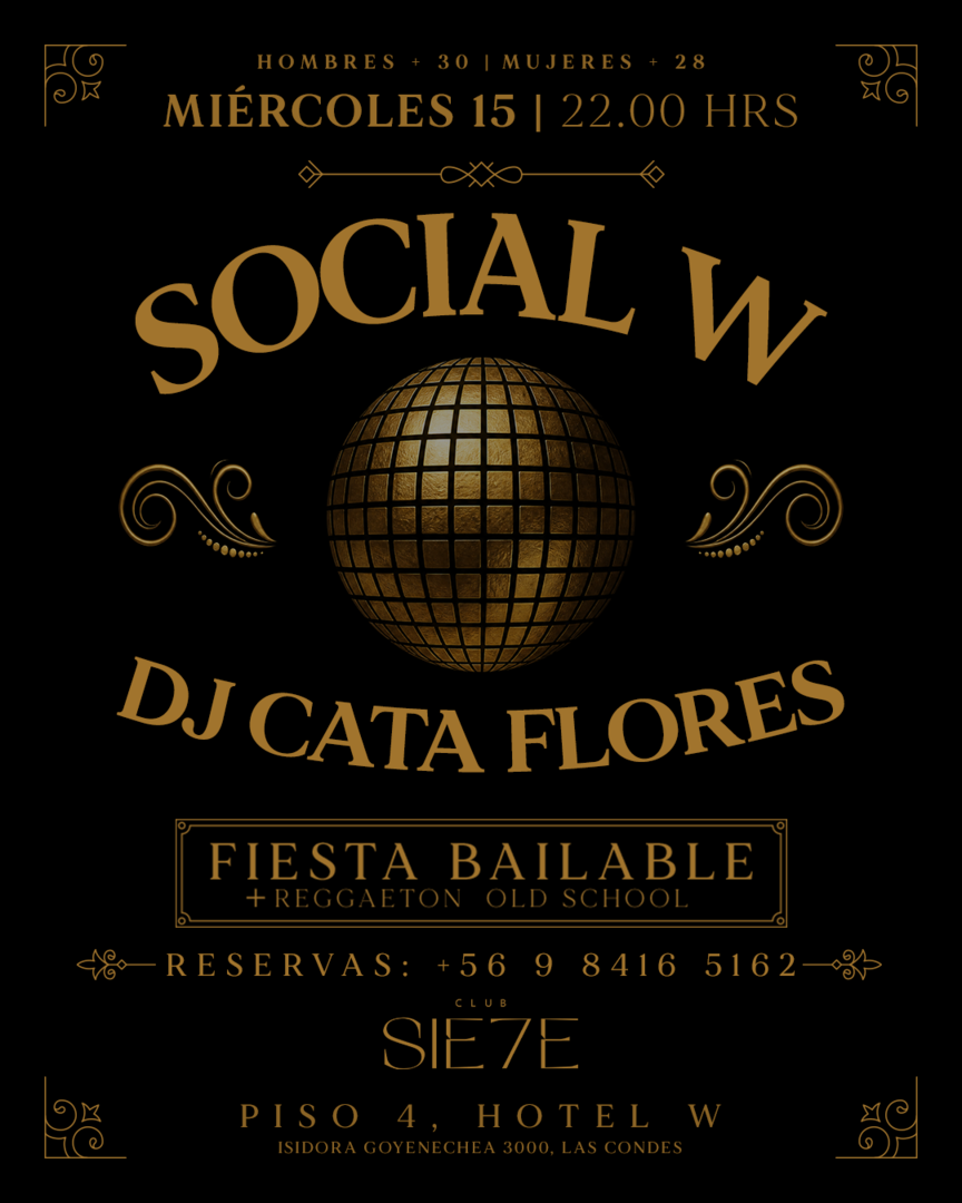 SOCIAL W ★ MIÉRCOLES 15 JULIO ★ Club Siete 
