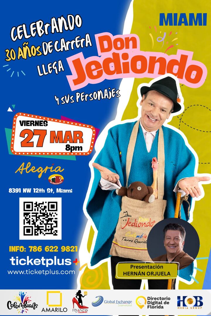 DON JEDIONDO 30 años de carrera - Miami