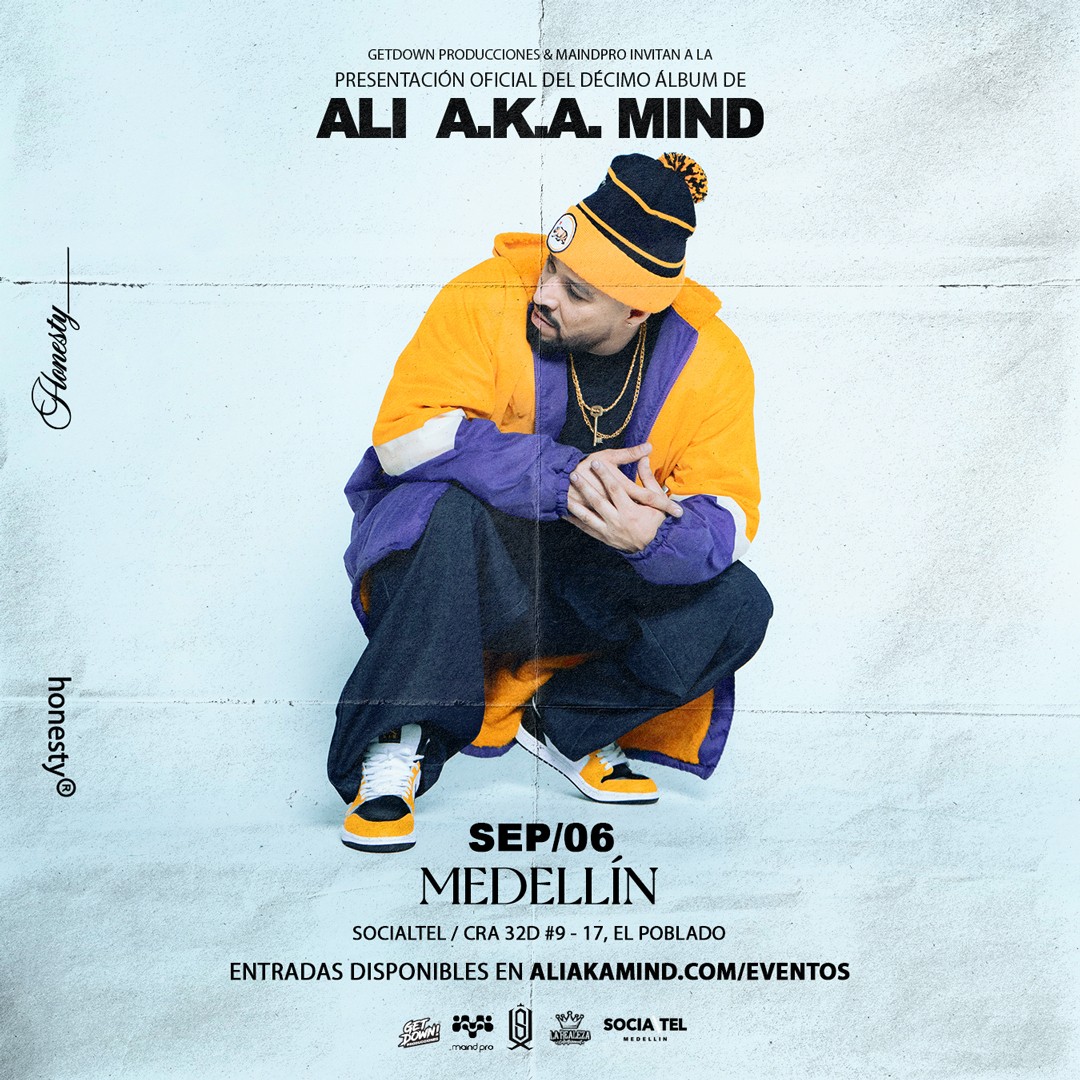 ALI AKA MIND EN MEDELLIN																		