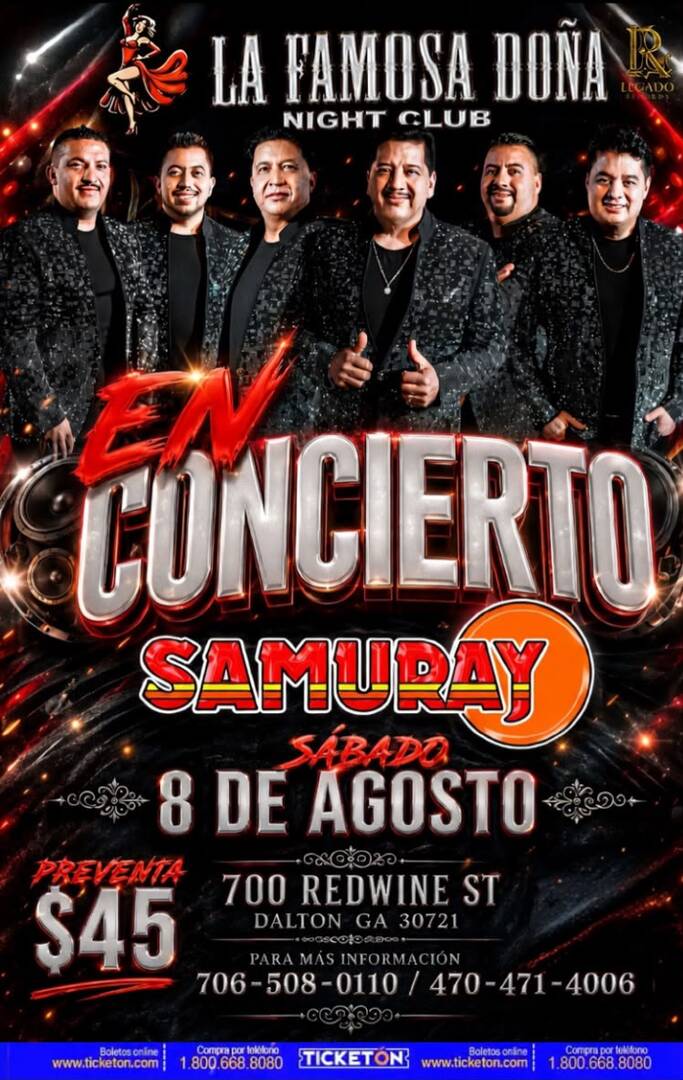 Samuray-La Famosa Doña Night Club-Dalton GA