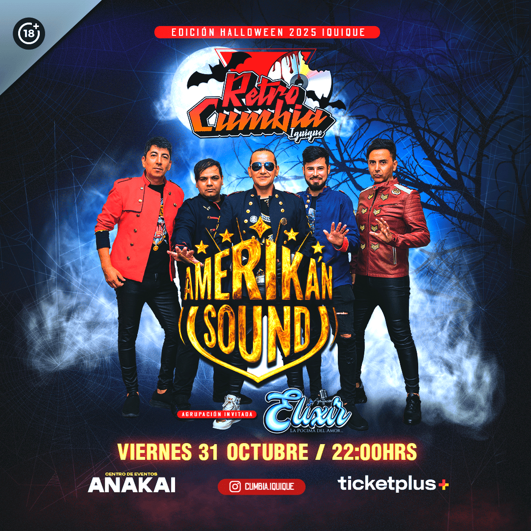 RETRO CUMBIA IQUIQUE - "FIESTA HALLOWEEN" + AMERIKAN SOUND