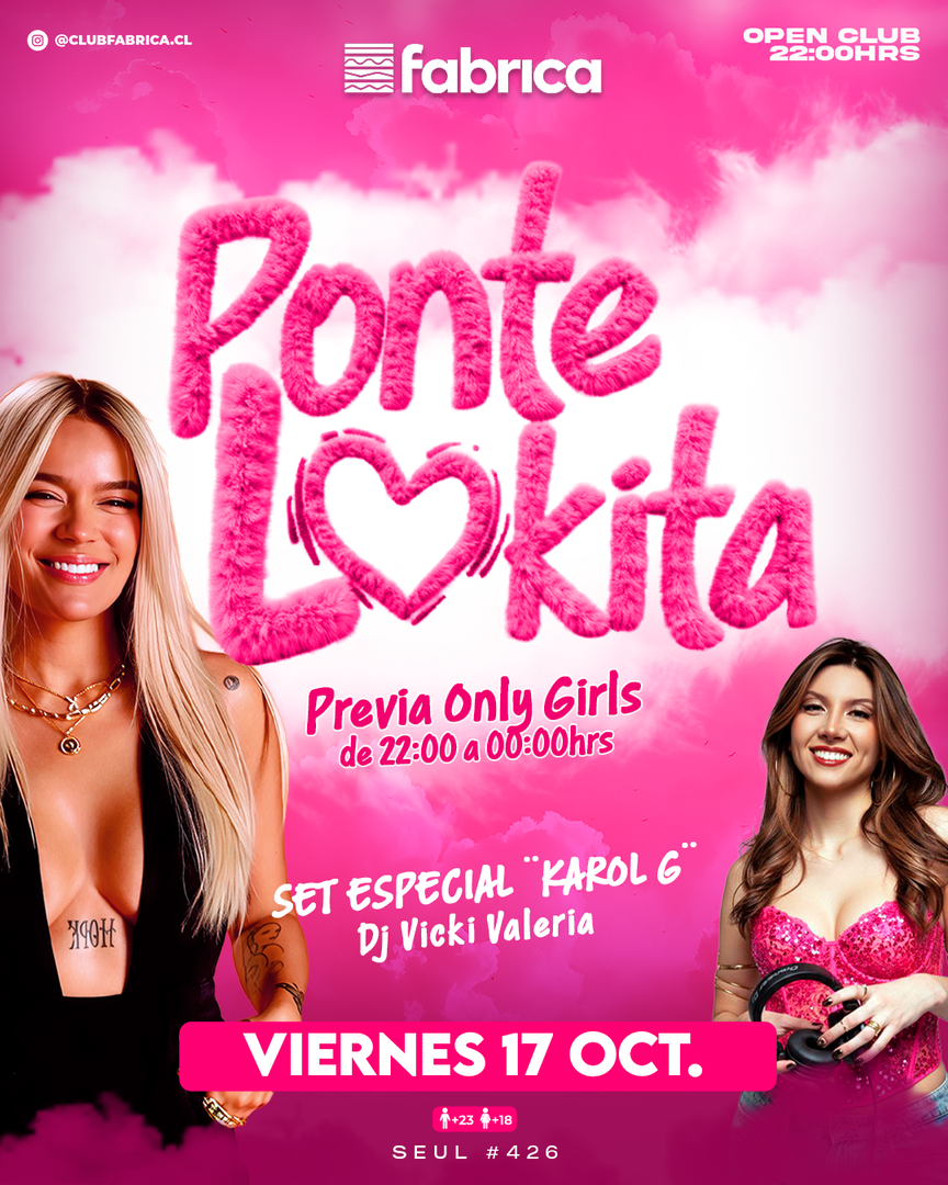 Club Fabrica Presenta Ponte Lokita @ Viernes 17 Octubre