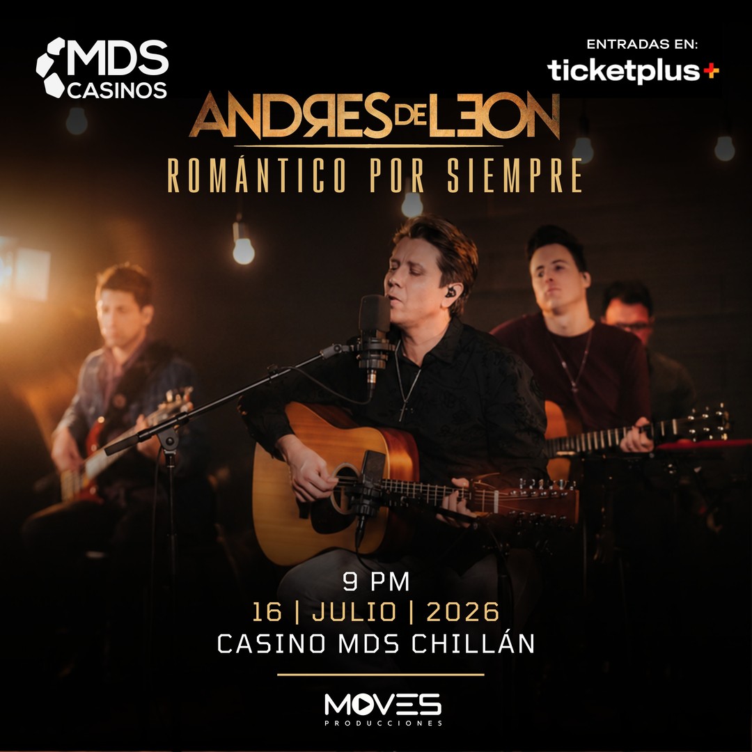 Andrés de León - Romántico por Siempre - Chillán