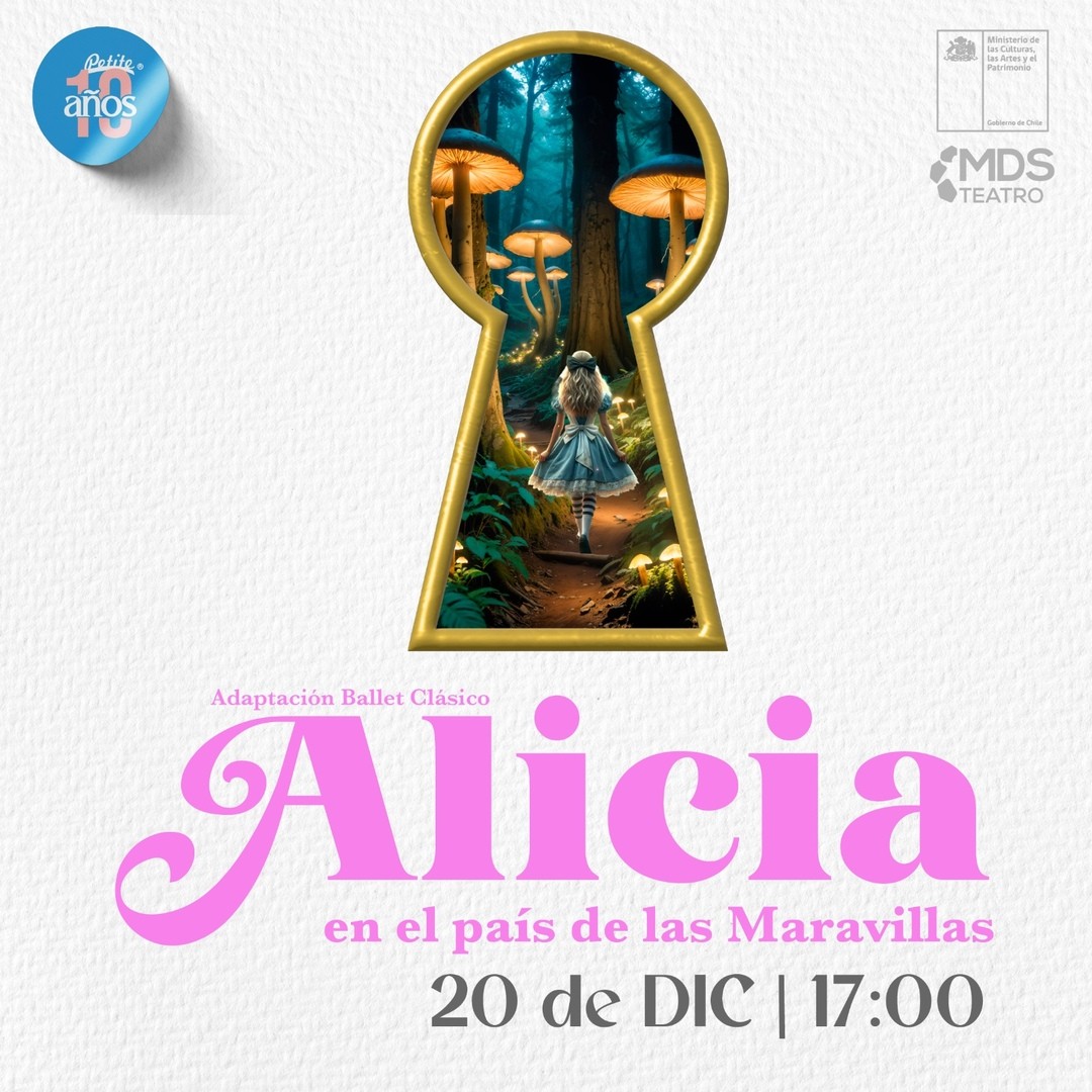 Presentación Artística-Cultural Adaptación: Las aventuras de Alicia en el país de las Maravillas - Funcion 3 - 20 de Dic