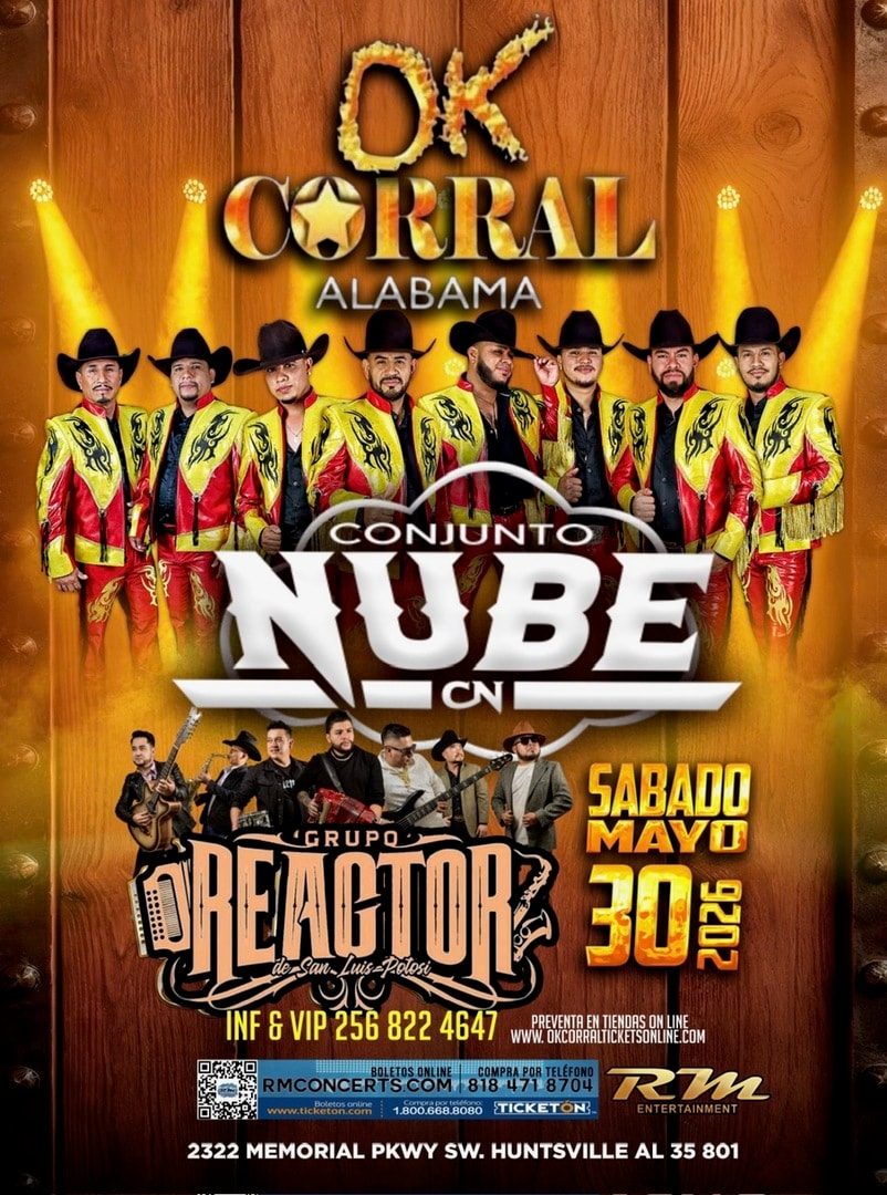 Conjunto Nube- Grupo Reactor-Ok Corral Alabama